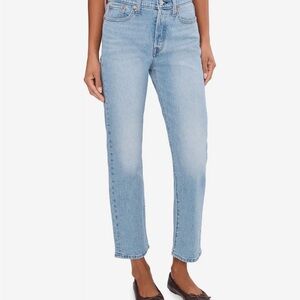 Levi's Light Blue Straight Leg Jeans